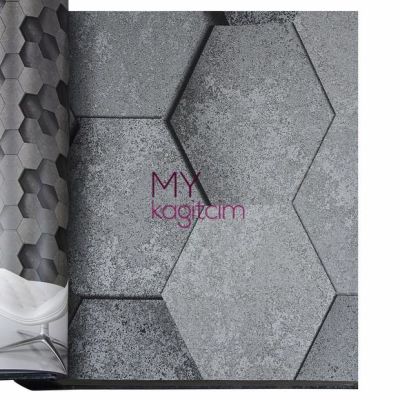 3d Koyu Gri Duvar Kağıdı İnception Cell 71140-3