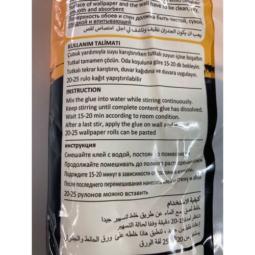 Aciselsan Süper Duvar Kağıdı Yapistiricisi 1 Kg