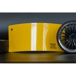 Araç Kaplama Folyosu Oracal 970 Glossy (Parlak) 022 Light Yellow - Oracal 970 Glossy Standart Parlak