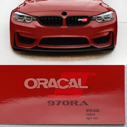 Araç Kaplama Folyosu Oracal 970 Glossy (Parlak) 032 Light Red - Thumbnail