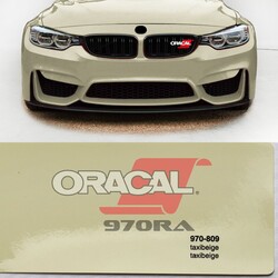 Araç Kaplama Folyosu Oracal 970 Glossy (Parlak) 809 Taxibeige - Thumbnail