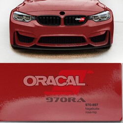 Araç Kaplama Folyosu Oracal 970 Glossy (Parlak) 897 Rose-hip - Thumbnail