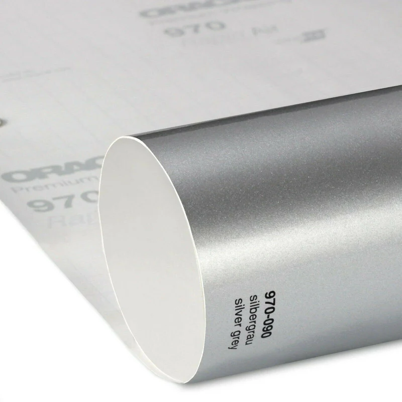 Araç Kaplama Folyosu Oracal 970 Matt 090 Silver Grey - Thumbnail