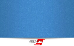 Araç Kaplama Folyosu Oracal 970 Matt 197 Azure Metallic - Oracal 970 Metalik Mat