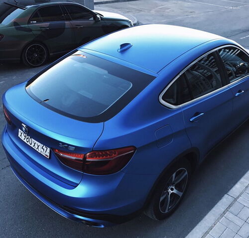 Araç Kaplama Folyosu Oracal 970 Matt 197 Azure Metallic