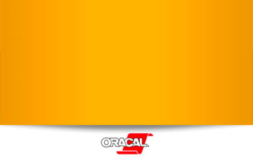 Araç Kaplama Folyosu Oracal 970 Matt 223 Saffron Yellow