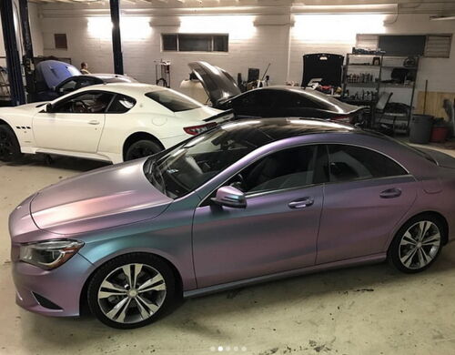 Araç Kaplama Folyosu Oracal 970 Matt 316 Amethyst