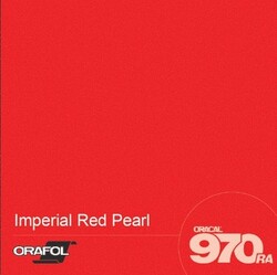 Oracal Cast 970 Matt - Araç Kaplama Folyosu Oracal 970 Matt 372 Imperial Red Pearl