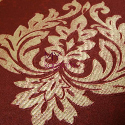 Bordo Damask Vinil Duvar Kağıdı Bossini 2207-03 - Thumbnail