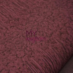 Bordo Desenli Vinil Duvar Kağıdı Royal Port 8813-02 - 2