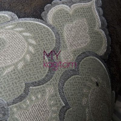 Büyük Damask Kahve Füme Duvar Kağıdı Gordion 2622-3