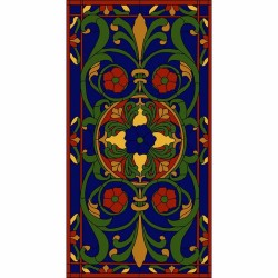 Cam Vitray Özel Tasarım - Cam Vitray Folyo 1044