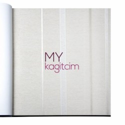 Adawall Gordion 16,5 m² - Çizgili Bej Duvar Kağıdı Gordion 2613-2