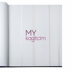 Adawall Gordion 16,5 m² - Çizgili Kırık Beyaz Duvar Kağıdı Gordion 2613-1