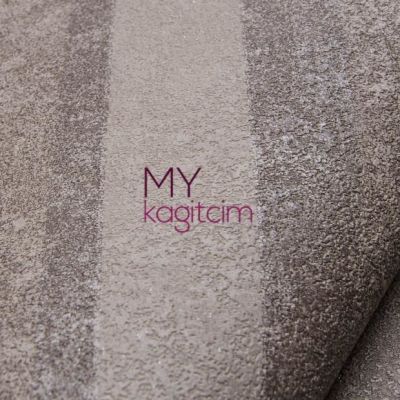 Çizgili Koyu Gri Vinil Duvar Kağıdı Legend Maxi 81128-4