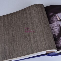 Adawall Alfa 16,5 m² - Çuval İnce Hasır Kahve Füme Vinil Duvar Kağıdı Alfa 3711-6