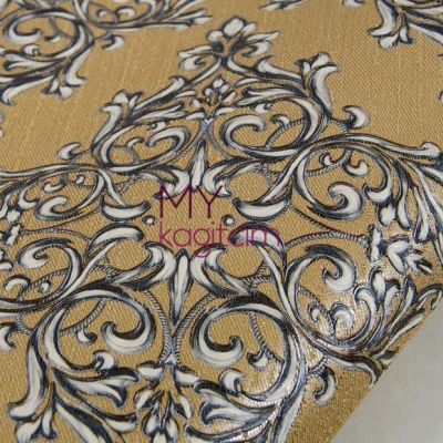 Damask Bal Köpüğü Vinil Duvar Kağıdı Grace Harmony 91149-4