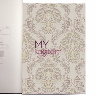 Damask Bej Vinil Duvar Kağıdı Legend Paisley 81152-3