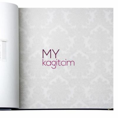 Damask Gri Duvar Kağıdı Gordion 2615-4