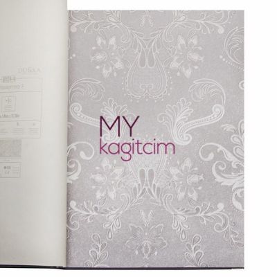 Damask Gri Vinil Duvar Kağıdı Legend Parissienne 81153-3
