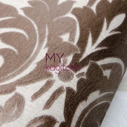 Damask Kahve Duvar Kağıdı Gordion 2614-3 - Thumbnail