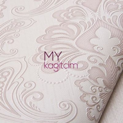 Damask Kahve Vinil Duvar Kağıdı Legend Paisley 81152-4