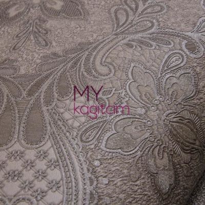 Damask Kahve Vinil Duvar Kağıdı Legend Parissienne 81153-5