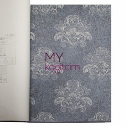 Duka Legend 16,5 m² - Damask Mavi Vinil Duvar Kağıdı Legend Rochelle 81143-5