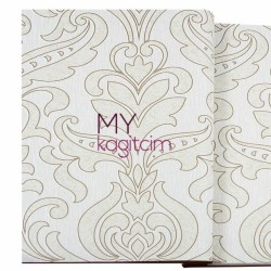 Duka Grace 16,5 m² - Damask Su Yeşili Vinil Duvar Kağıdı Grace Lace 91155-2