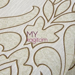 Damask Su Yeşili Vinil Duvar Kağıdı Grace Lace 91155-2 - Thumbnail