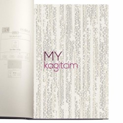 Duka Legend 16,5 m² - Desenli Gri Beyaz Vinil Duvar Kağıdı Legend Waterfall 81135-1