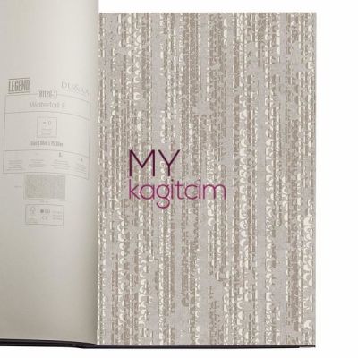 Desenli Kahve Bej Vinil Duvar Kağıdı Legend Waterfall 81135-4