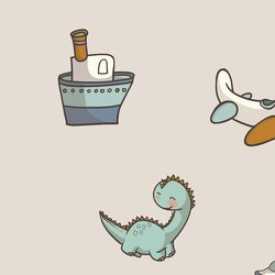 Mykagitcim Kids 5 m2 - Duvar Kağıdı Dino 02-04