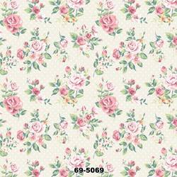 Grown Floral 16,64 m² - Duvar Kağıdı Floral Collection 5069