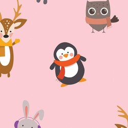Mykagitcim Kids 5 m2 - Duvar Kağıdı Kış-03