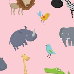 Mykagitcim Kids 5 m2 - Duvar Kağıdı Orman Hayvanları-09