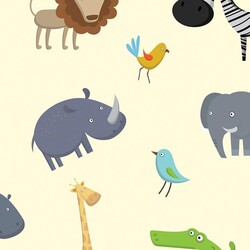 Mykagitcim Kids 5 m2 - Duvar Kağıdı Orman Hayvanları-10