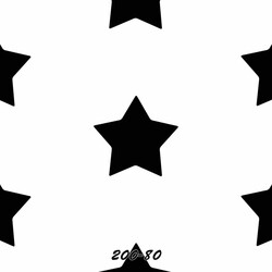 Grown Stars and Points 5 m² - Duvar Kağıdı Stars and Points 200-80