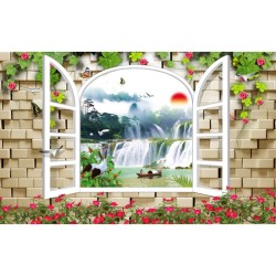 3D Tasarım - duvar posteri 3d tasarım B0025