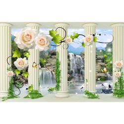 3D Tasarım - duvar posteri 3d tasarım B0903