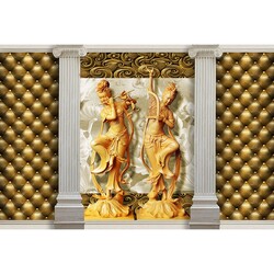 duvar posteri 3d tasarim G-6347 - 3D Tasarım