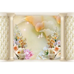 duvar posteri 3d tasarim G-6353 - 3D Tasarım