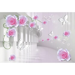 3D Tasarım - duvar posteri 3d tasarim G-6354