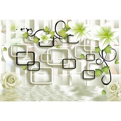 duvar posteri 3d tasarim G-6374 - 3D Tasarım