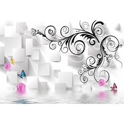 duvar posteri 3d tasarim G-6378 - 3D Tasarım