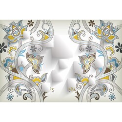 duvar posteri 3d tasarim G-6383 - 3D Tasarım