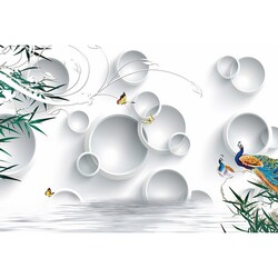 duvar posteri 3d tasarim G-6385 - 3D Tasarım