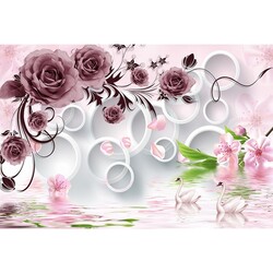 3D Tasarım - duvar posteri 3d tasarim G-6389