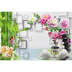 3D Tasarım - duvar posteri 3d tasarim G-6403