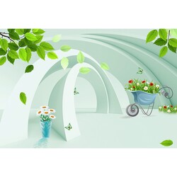 duvar posteri 3d tasarim G-6409 - 3D Tasarım
